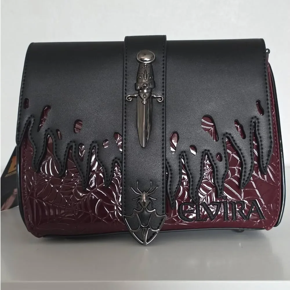 Loungefly Elvira Mistress Of The Dark Crossbody Bag | NWT
